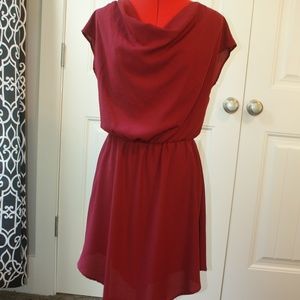 Sexy Burgundy Dress